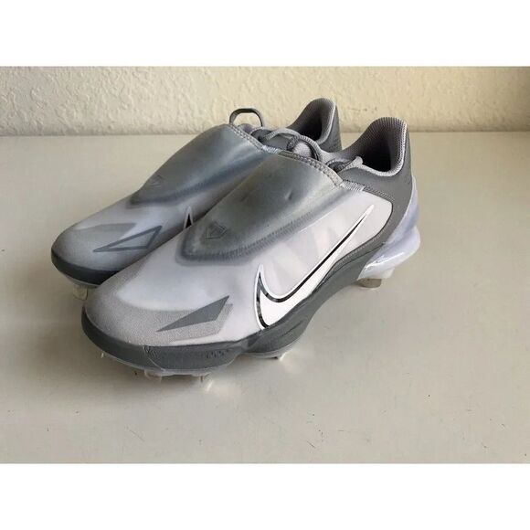 Nike Force Zoom Trout 8 Pro Metal Baseball Cleats Men’s Sz 8.5 Gray CZ5915-001 - Picture 6 of 10
